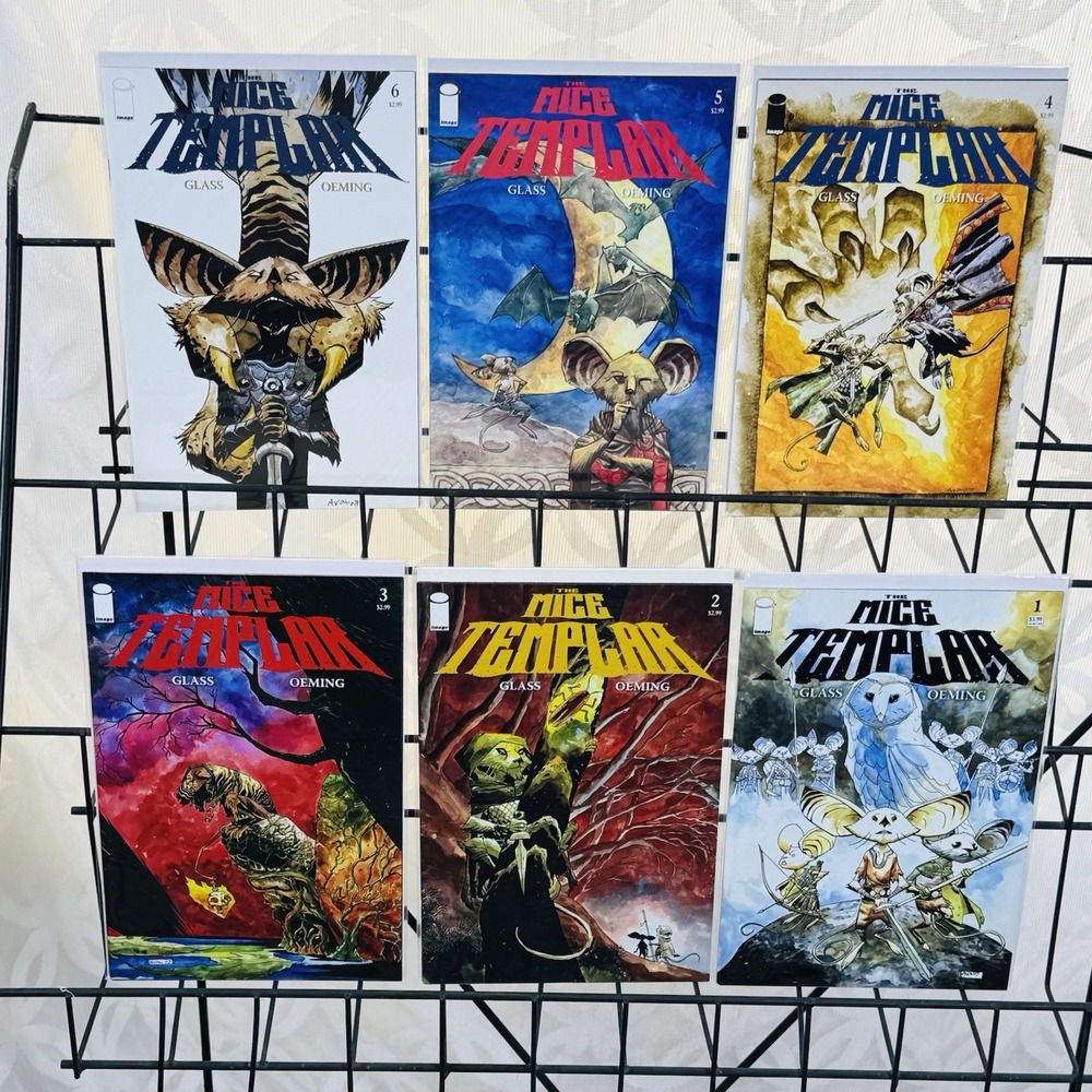 Mice Templar #1-6 Lot (Image Comics)‎ Michael Avon Oeming Bryan J.L. Glass